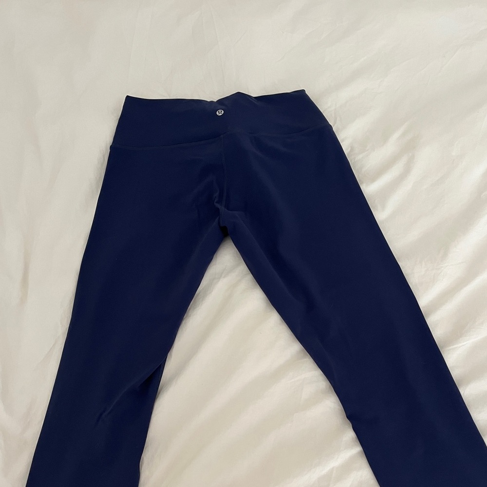 25” navy wunder train high-rise
